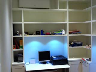 libreria bianca , Bucefalo Arredamenti Bucefalo Arredamenti Modern study/office