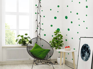 Tapety dla dzieci i młodzieży- kolekcja GREEN WAY, Humpty Dumpty Room Decoration Humpty Dumpty Room Decoration Skandinavische Wände & Böden Grün