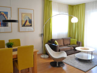 Ferienwohnung in Berlin-Moabit, Interiordesign & Styling Interiordesign & Styling Livings de estilo moderno
