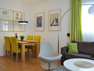 Ferienwohnung in Berlin-Moabit, Interiordesign & Styling Interiordesign & Styling Modern living room