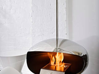 Cheminées bioéthanol Cocoon Fires , Rêve de Flamme Rêve de Flamme 现代客厅設計點子、靈感 & 圖片 鐵/鋼