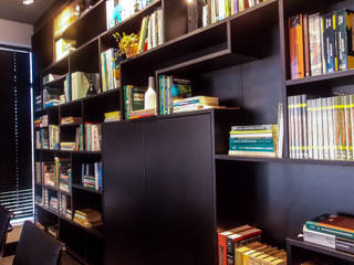 Trindade/Lavratti advogados, studiok arquitetura studiok arquitetura Moderne Arbeitszimmer