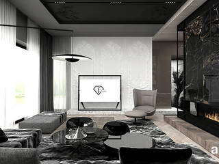 LIGHT MY FIRE | I | Wnętrze domu, ARTDESIGN architektura wnętrz ARTDESIGN architektura wnętrz Eclectic style living room