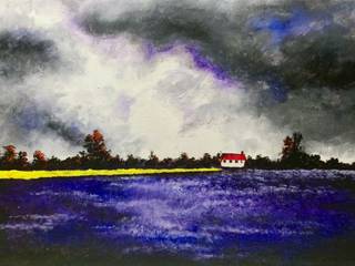 Avail “Scotland 3” Landscape Painting by Anuj Malhotra, Indian Art Ideas Indian Art Ideas ArtworkPictures & paintings
