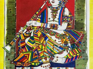 Buy “Indian musician” Still Life Painting Online, Indian Art Ideas Indian Art Ideas ІлюстраціїКартини та картини