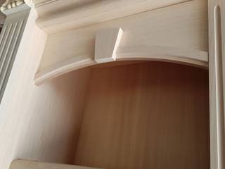 Mobili libreria in legno, Falegnameria su misura Falegnameria su misura Living roomShelves Solid Wood