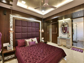 Mr. Doshi's Residence, Banaji & Associates Banaji & Associates Modern style bedroom