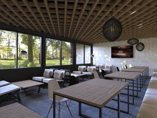 Interior Design PT Antam Pongkor, CAA Architect CAA Architect Terrace