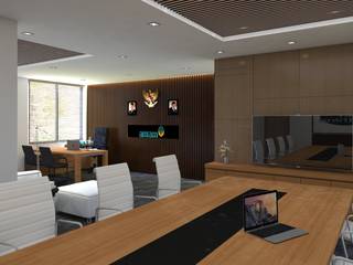 Interior Design PT Antam Pongkor, CAA Architect CAA Architect Cuisine moderne