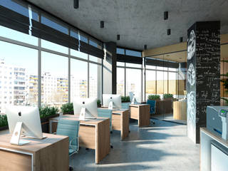 Офис компании AutoNom, Artichok Design Artichok Design Espaces commerciaux