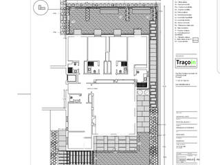 Projecto de arranjos exteriores , Traço in Traço in สวน คอนกรีต