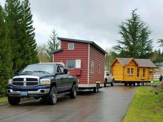 Mobile houses in USA, ERGIO Wooden Houses ERGIO Wooden Houses 모던스타일 주택