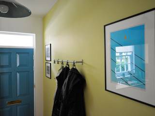 Painting and decorating in Royal Arsenal, London Paintforme Modern Corridor, Hallway and Staircase Green