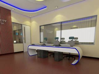 Command Center Kantor Pengelola Green Lake City, CAA Architect CAA Architect Espacios comerciales