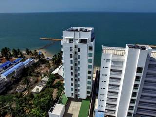 EDIFICIO OCEANÍA COVEÑAS, mínimal arquitectura mínimal arquitectura Multi-Family house