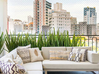 Apartamento, Spengler Decor Spengler Decor Balcones y terrazas modernos