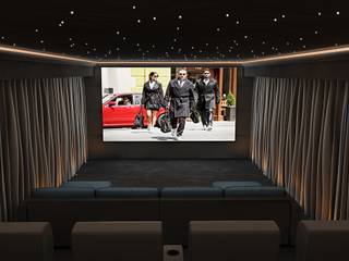 Cheshire Home Cinema Room, Custom Controls Custom Controls เครื่องใช้ไฟฟ้า