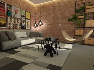 AP CC, LabDesign LabDesign Livings de estilo industrial