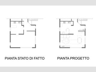 Ristrutturazione appartamento, Studio Tecnico Treppo Alberto Studio Tecnico Treppo Alberto Cucina moderna