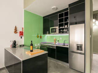 Remodelação Apartamento, AS-Arquidesign AS-Arquidesign Endüstriyel Mutfak