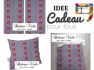 Tissu décoration imprimé motifs style Marin design luxe Paris, Rideau-voile Rideau-voile Klasik Evler