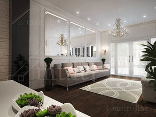 Showroom Sofa, Multiline Design Multiline Design Ruang Komersial