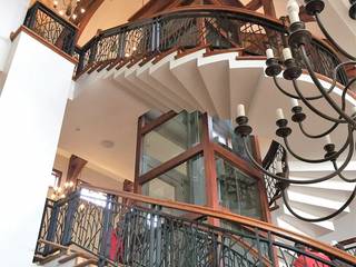 Laser Cut Balustrading and Spiral Stair Case, Ciber Steel Worx (PTY) LTD Ciber Steel Worx (PTY) LTD Cầu thang Kim loại