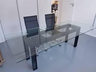 Custom Design Office Desks and Light Fittings, Ciber Steel Worx (PTY) LTD Ciber Steel Worx (PTY) LTD مكتب عمل أو دراسة معدن