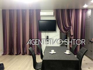 Красногорск 2018, Agentstvo shtor Agentstvo shtor Pintu & Jendela Minimalis Bahan Sintetis Brown