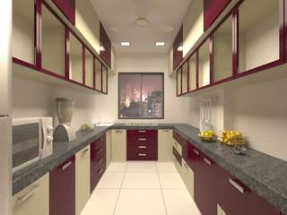 Project, Manvi kitchen world & Interior solution Manvi kitchen world & Interior solution Кухня в стиле модерн