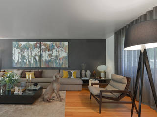 Juno's House, Mónica Parreira Design Interiores Mónica Parreira Design Interiores Minimalist living room