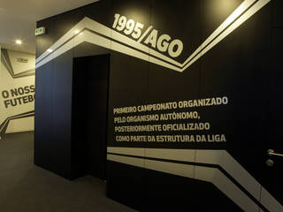 Portuguese Futebol League, Mónica Parreira Design Interiores Mónica Parreira Design Interiores Espacios comerciales