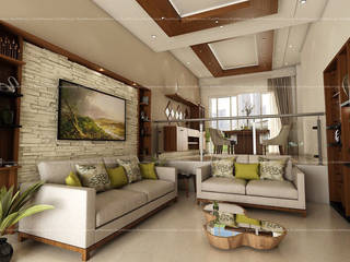 Living room designs, Fabmodula Fabmodula 现代客厅設計點子、靈感 & 圖片