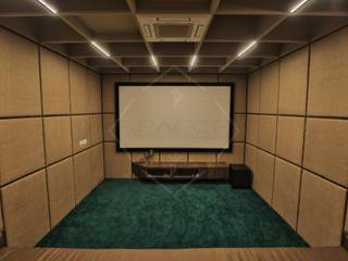 TAO..pure emptiness, SPACCE INTERIORS SPACCE INTERIORS Media room