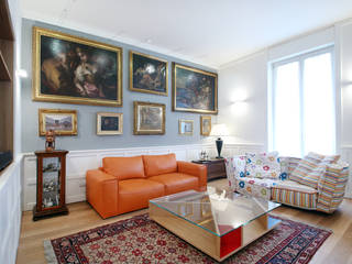 Antique & Contemporary, Filippo Colombetti, Architetto Filippo Colombetti, Architetto Living room