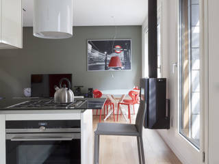 City Penthouse, Filippo Colombetti, Architetto Filippo Colombetti, Architetto Cozinhas embutidas