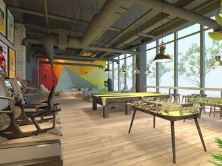 Thiết kế nội thất văn phòng Công ty cổ phần bao bì Hoàng Hải , AFA Design AFA Design Ruang Komersial