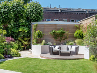 A South Facing Contemporary Family Garden, Kate Eyre Garden Design Kate Eyre Garden Design حديقة