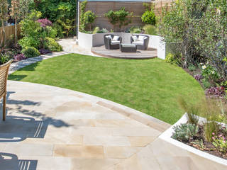 A South Facing Contemporary Family Garden, Kate Eyre Garden Design Kate Eyre Garden Design حديقة