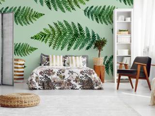 GREEN FERN IN THE BEDROOM Pixers Scandinavian style bedroom