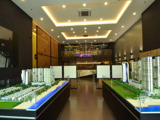 Modern . Luxury . Gallery, inDfinity Design (M) SDN BHD inDfinity Design (M) SDN BHD Powierzchnie komercyjne