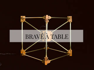 BRAVÉ À TABLE, Antoñito y Manolín Antoñito y Manolín 现代客厅設計點子、靈感 & 圖片