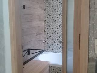 BAÑO , CRUZAT ARQUITECTURA Y CONSTRUCCION CRUZAT ARQUITECTURA Y CONSTRUCCION Rustic style bathroom