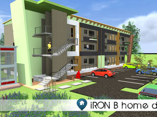 iRON B HOME DESIGNが手掛けた現代の, モダン