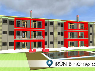 iRON B HOME DESIGNが手掛けた現代の, モダン