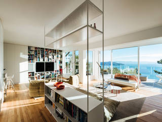 Sausalito Outlook, Feldman Architecture Feldman Architecture Salas de estar modernas