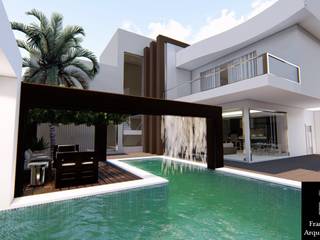 Projeto Residencial, Arquiteta Frann Costa Arquiteta Frann Costa Modern Evler