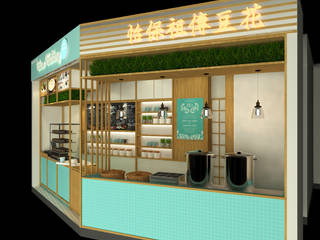 Chinese Retro . Bean Factory Mid valley Megamall , inDfinity Design (M) SDN BHD inDfinity Design (M) SDN BHD Commercial spaces