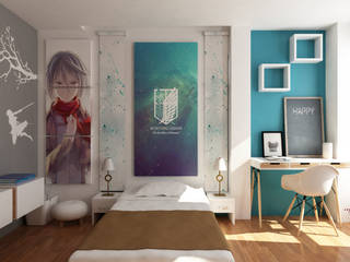 Interior works: Bedroom, ABG Architects and Builders ABG Architects and Builders Moderne Schlafzimmer