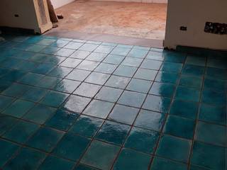 Splendido Cotto Smaltato e Fatto a Mano, Tuscany Art Tuscany Art Floors سرامک Turquoise
